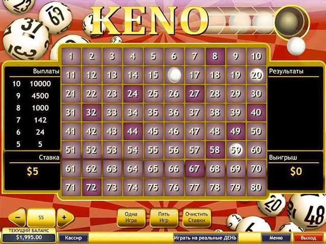 Khám phá trò chơi Keno online tại nhà cái Debet 